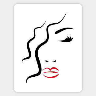 Woman Silhouette Sticker